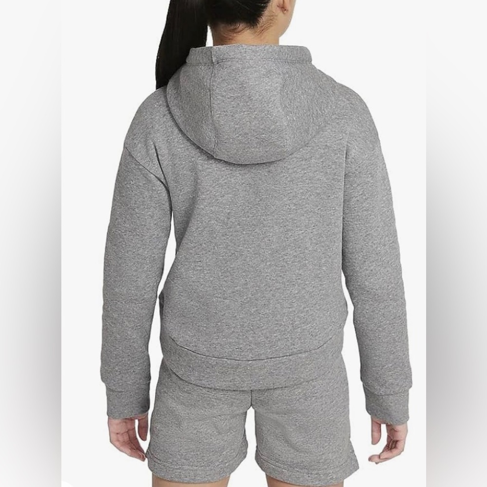 Nike Sportswear Club Fleece Pullover Hoodie size S Small Artic Punch gray pink‎ - Picture 4 of 6